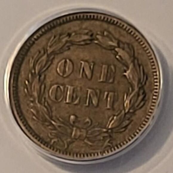 1859 Indian Head Cent XF45 ANACS - Picture 4 of 4